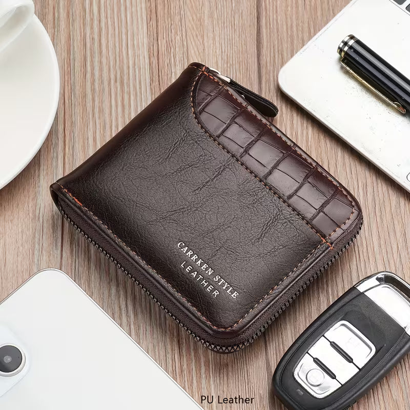 Carken Leather Wallet – Sleek Design, Secure Style
