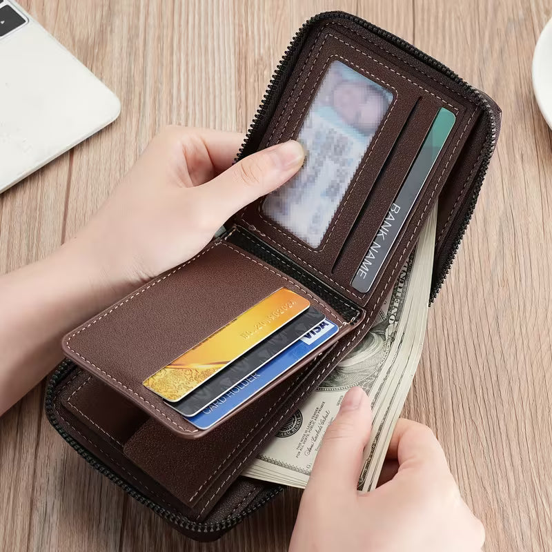 Carken Leather Wallet – Sleek Design, Secure Style