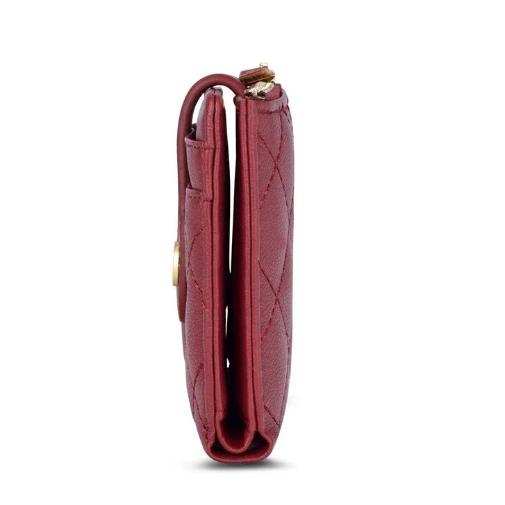 Women's Compact Wallet - Leather Short Purse with Card Holder & Coin Pocket | Stylish Multi-Color Ladies Bifold